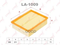 ������ ��������� LYNXauto ���. LA1009 LA1009 ����