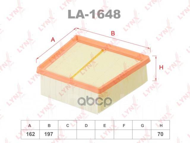   LYNXauto . LA1648 LA1648 