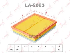 ������ ��������� LYNXauto ���. LA2093 LA2093 ����