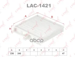 ������ ������ Renault Scenic III /Grand Scenic 03- LYNXauto ���. LAC1421 LAC1421 ����