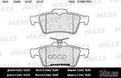    ( ) ( Semi-Metallic) Ford Focus Ii/Iii/Mazda 3/Opel Vectra C/ Volvo S40 (Trw Gdb1621) E110005 Miles E110005, C...