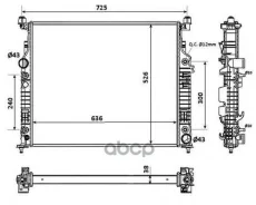�������� ������� ���������� Mercedes (W 164) ML 320 CDI 07.05- NRF ���. 53936 53936 ����