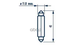 ����� 24V 5W SV8.5 T11*41 Narva ���. 17185 17185 ����