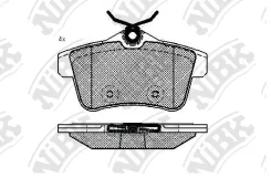 ��������� ������� Citroen / Peugeot / DS LP2180, GDB1828 NiBK ���. PN0473 PN0473 ����