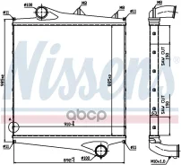 ���������� FH12 (93-05), FH13 (05-), FH16 (03-06), FM9 (05-09), FM12 (98-05), FM13 (05-), NH12, D7C, B11R, B13R (885x915x63) Nissens ���. 96961 96961...