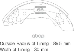 ������� ���������� � Hyundai Atos/Atos Prime all 01-03 Sangsin brake ���. SA096 SA096SNS 4117 01 ! SA096 ����