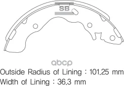 ������� ���������� � Hyundai Accent 1.3/1.5/1.6 02-05 SA128_SNS Sangsin brake ���. SA128 SA128SNS [5830525A10] ! SA128 ����