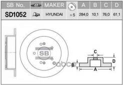   ! Hyundai Santa Fe/Trajet/Tuscon 2.0-2.7 01 Sangsin brake . SD1052 SD1052 