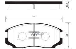 ������� �������� ��������! Mitsubishi Lancer/Colt 1.3-2.0/1.8D-2.0D 88 Sangsin brake ���. SP1142 SP1142 SP1142 ����