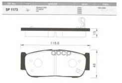   Hi-Q Sangsin brake . SP1173 SP1173 
