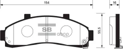 ��������� ������� sangsin Sangsin brake ���. SP1264 SP1264 ����