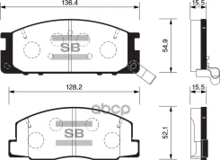 ������� ��������� Toyota Lite, Townace 30 92-96 Sangsin Brake ���. Sp1464 Sangsin brake ���. SP1464 Sangsin brake ���. SP1464 Sangsin brake ���. SP146...