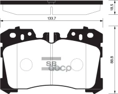 ������� �������� �.! Lexus LS460/LS600 06 SP1496_HIQ Sangsin brake ���. SP1496 SP1496 SP1496 ����