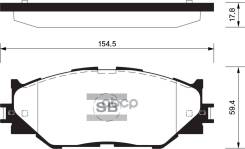 ������� ��������� (�������) Lexus IS 05- Sangsin brake ���. SP1543, �������� SP1543 ����