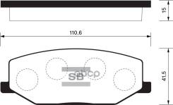 ������� ��������� (�������) Suzuki Jimny 90-19 Sangsin brake ���. SP1540, �������� SP1540 ����
