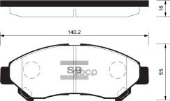 ������� ��������� Toyota LITE/Townace 08- Sangsin Brake Sangsin brake ���. SP1627 SP1627 ����