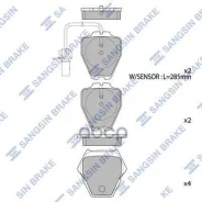 ������� �������� ��������! Audi Allroad SP1790 Sangsin brake SP1790 SP1790 ����