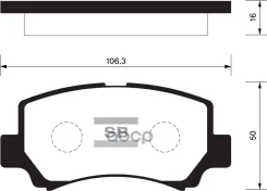 ������� �������� �.! Suzuki Wagon R+ SP2021 Sangsin brake SP2021 SP2021 ����