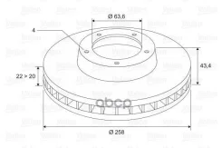 ���� ��������� ����� FORD Fiesta IV 1.25-1.6 16V/1.8D 95-02, Focus 1.4-2.0/1.8D 99-04, Fusion 1.2-1.6/1.6D 04-12 Valeo ���. 297560 297560 ����