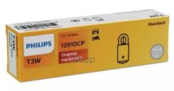 ����� Philips T3W 12910 12V BA9S Philips ���. 12910CP 12910CP ����
