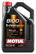 Motul 8100 X-Clean Gen2