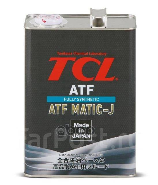 Жидкость Для Акпп Tcl Atf Matic J, 4Л Matic J, 4Л TCL A004TYMJ ...