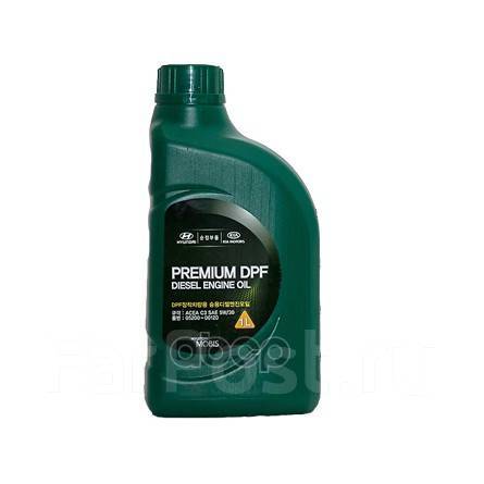 Масло Моторное Синтетическое Premium Dpf 5w-30 C3 1l Hyundai-KIA ...