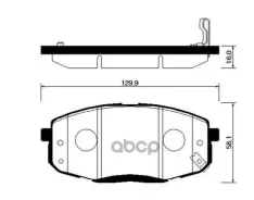 ������� ��������� Hyundai I30 07-09 / KIA CEED 07-09, Forte 08-10, Carens 02-06 HSB ���. HP0040 HP0040 ����