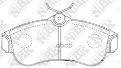 ��������� ������� Nissan Almera N16/Primera_P11 (LUC) F LP616 NiBK ���. PN2180 PN2180 ����