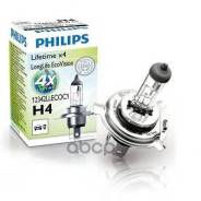 ����� ���������� H4 12V 60/55W Philips LongLife EcoVision Philips ���. 12342Llecoc1 12342LLECOC1 ����