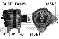 ��������� 12V 90A Renault Logan 04-/Sandero 08-/Duster 10- Era ���. 209056 209056 ����