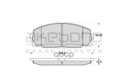 ������� ��������� �������� �������� Toyota DYNA Toyoace (1.5T) AN-247K Akebono ���. AN-247K AN247K ����