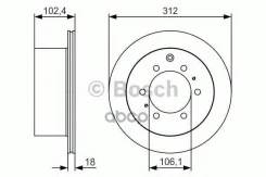 ���� ����. ���. ����. [312x18] 6 ���. Bosch ���. 0986479R57 0986479R57 ����