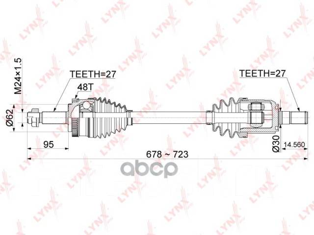    |   | Kia Sportage Iii (Sl_) 2.0At 10- / Hyundai Ix35 2.0At 10-13 / 2Wd/4Wd / = Fr Lh LYNXauto . CD1071A LYNXauto CD1071A CD...
