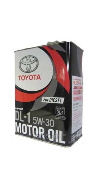 Масло Для Дизельных Двигателей Toyota Diesel Oil Dl-1 5W30, 4Л 08883 ...