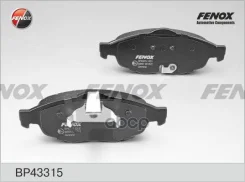 ������� ��������� �������� 155.2*61.1 �������� ATE systems Chrysler Sebring 2.0-2.7 01- ATE Fenox ���. bp43315 BP43315 ����