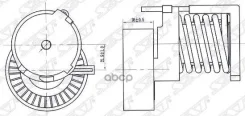 ���������� Skoda Octavia 96-13 / Volkswagen Golf 91-16 Sat ���. ST-030145299F ST030145299F ����