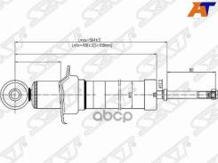 ������ ������ Toyota Crown 99-08 / Mark II 00-04 (������=�����) Sat ���. ST-48530-29875, �����/������ ST4853029875 ����