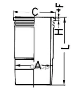 ������ �������� ! R6 d131Volvo D12 A 89460110_KS Kolbenschmidt ���. 89460110 89460110 ����