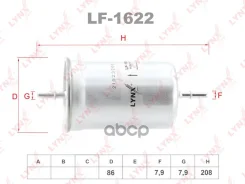 ������ ��������� LYNX LF-1622 (FG 121; KL 71; WK 850; FS2402;0 450 905 908; PP866/1;30817997) LYNXauto ���. LF-1622 LF1622 ����