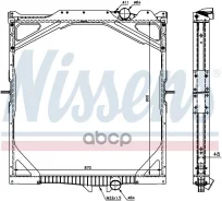 �������� ������� ���������� ! �������/�������� 900x870x48 Volvo FH12/16 ��. D12/16A Nissens ���. 65462A 65462A ����