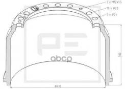   [410X220/234 H=300 D=298/335 N10x23] Omn Man Tga/Nl/Ng/Sl/M2000/F90/F2000 PE Automotive . 036.403-00A 03640300A 