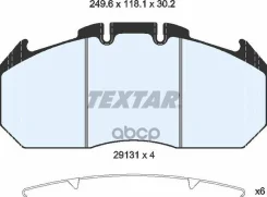 ������� ��������� 29131 MAN, Renault (c ��������) Textar ���. 2913105 2913105 ����