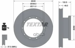 ���� ���������! 430/211x45/132.5 10n-238-M14x1.5 MB Actros 93087900_TXR Textar ���. 93087900 93087900 93087900 ����