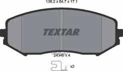 ������� ��������� �������� ������ Suzuki: Grand Vitara 05- Textar ���. 2434601 2434601 ����