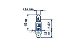 ����� H1 24V 70W P14.5s Heavy Duty Narva ���. 48708 48708 ����