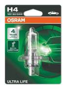 ����, ������ 64193ULT-1BL ����� H4 12V 60/55W P43t Ultra LIFE 12V 60/55W P43T Osram ���. 64193ULT01B Osram 64193ULT01B ����