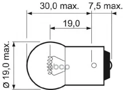����� R5W 12V 5W BA15s Essential (�������, 2��) Valeo ���. 032109 032109 ����