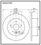 ���� ��������� | ��� | Toyota Camry, Lexus ES 2.4/3.5 06 Allied Nippon ���. ADC01183 ADC01183 ����