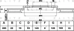 ���� ��������� ������������� | ��� | Mercedes Sprinter 96-VW LT 28-46 96- Blitz ���. BS0130 BS0130 ����